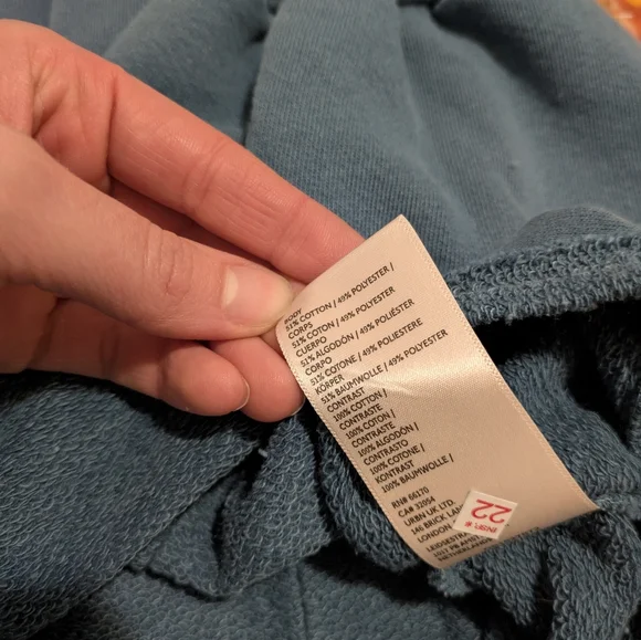 NWT Free People We The Free Graphic Camden in Navy Combo London, XL - Picture 8 of 8